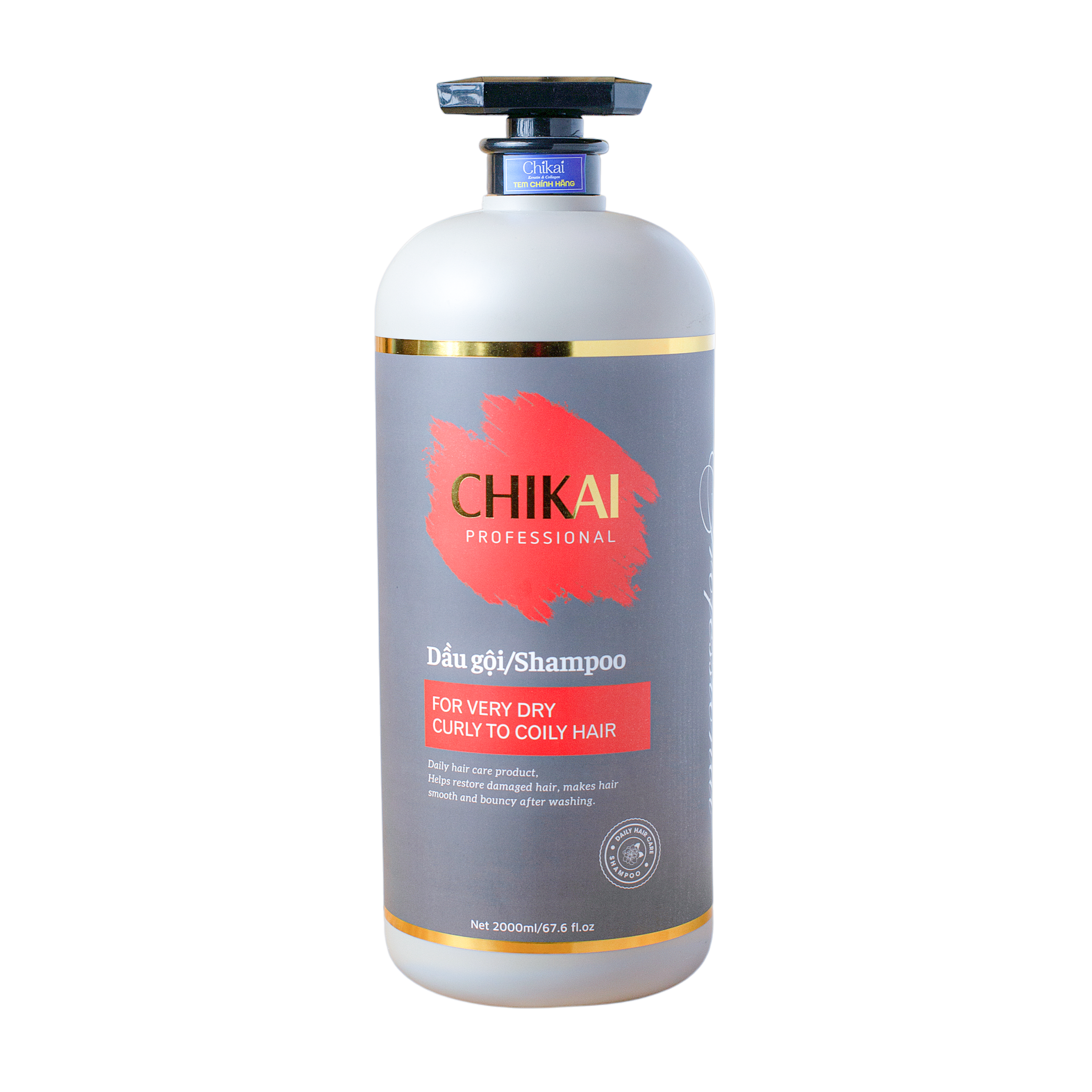 Cặp dầu gội & xả Chikai 2L