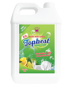 Nước rửa chén TOPBEST hương xả chanh 10L